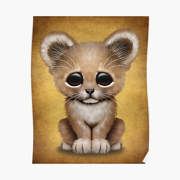 Lion Cub Posters Redbubble
