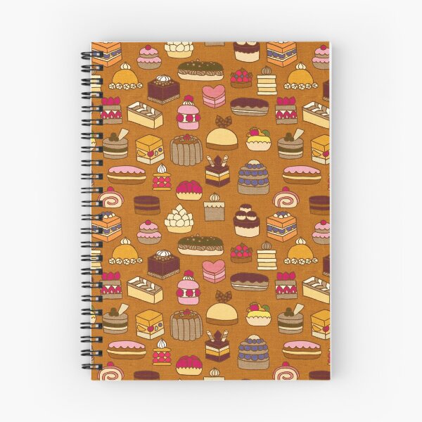 Item preview, Cute Kawaii Cake Patisserie {Caramel} designed and sold by Cecilia Mok.