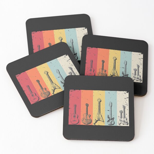 Item preview, Guitar Product. Retro Style Print designed and sold by PackAPunch.
