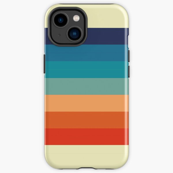 Retro Stripes iPhone Tough Case