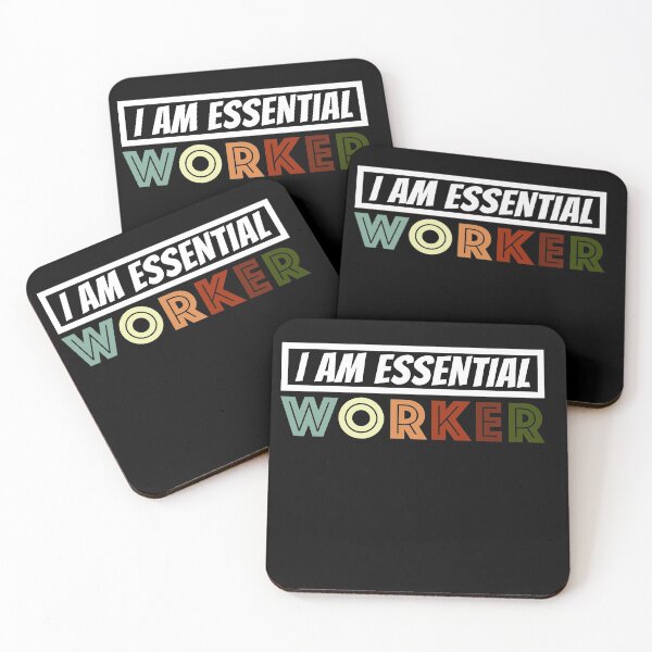 Item preview, I am Essential Worker  designed and sold by fatoajmii.