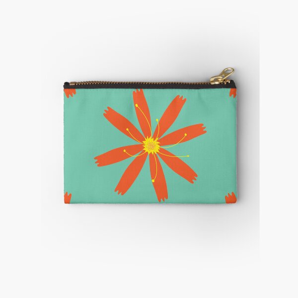 Item preview, orange summer flowers designed and sold by studioMoSa.