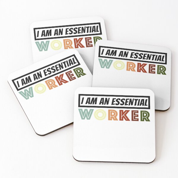 Item preview, I am Essential Worker  designed and sold by fatoajmii.