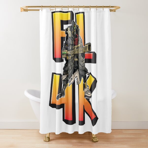 FL4K The Beastmaster Borderlands 3 Rakk Attack! Shower Curtain