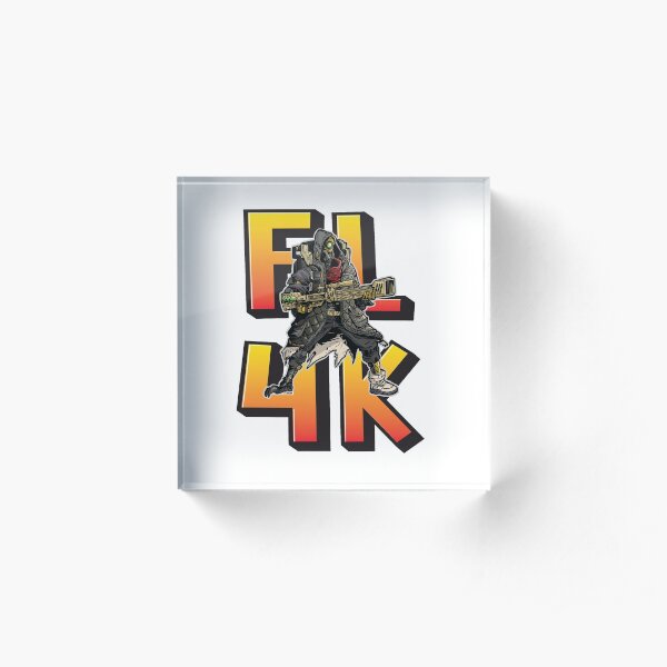 FL4K The Beastmaster Borderlands 3 Rakk Attack! Acrylic Block