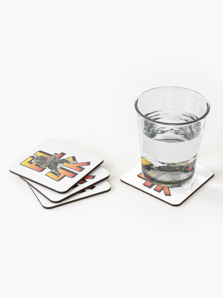 Alternate view of FL4K The Beastmaster Borderlands 3 Rakk Attack! Coasters (Set of 4)