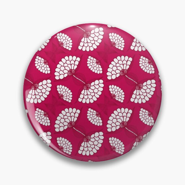 Item preview, African Floral Motif on Magenta designed and sold by The Wellington Boot.