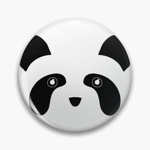 Item preview, minimalistic panda black and white designed and sold by studioMoSa.