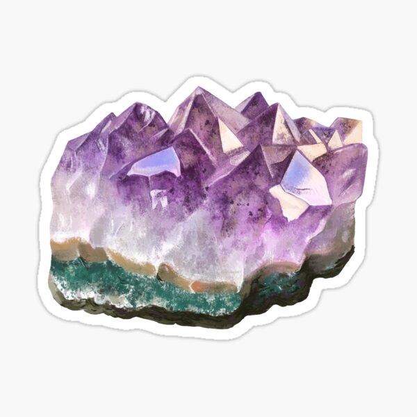 Amethyst Sticker