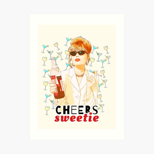 Cheers chérie Patsy Stone absolument fabuleux Impression artistique
