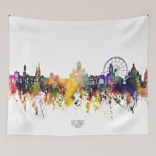 Item preview, helsinki skyline designed and sold by BekimART2.