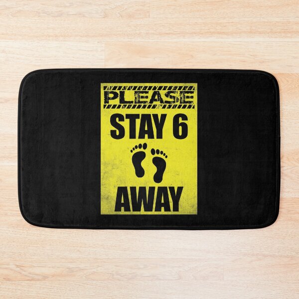 Item preview, Please Stay 6 Feet Away designed and sold by Byfab.