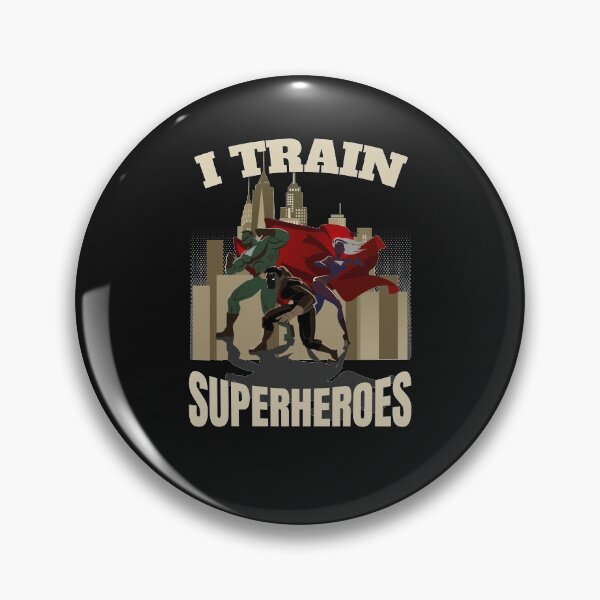 Item preview, I Train Superheroes Personal Trainer designed and sold by jaygo.