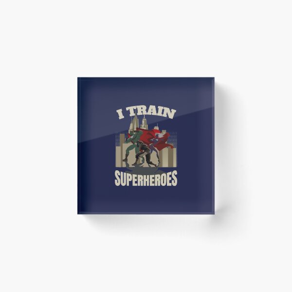 Item preview, I Train Superheroes Personal Trainer designed and sold by jaygo.