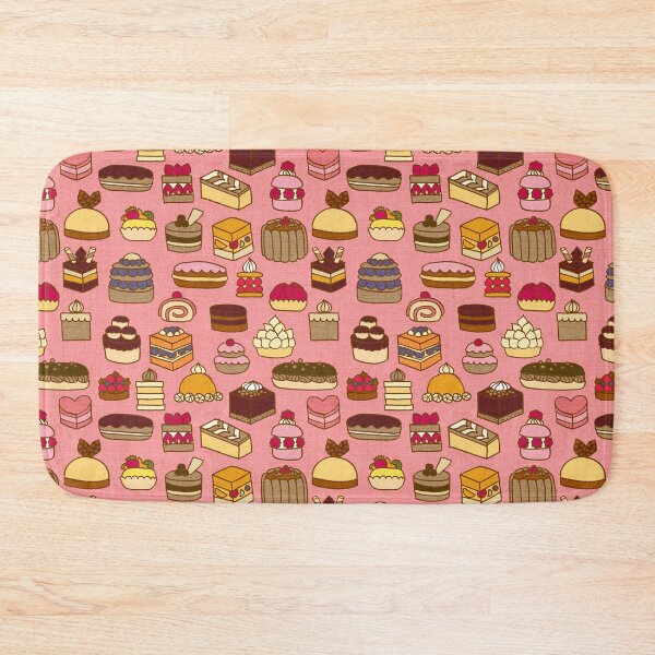 Item preview, Cute Kawaii Cake Patisserie {Pink} designed and sold by Cecilia Mok.