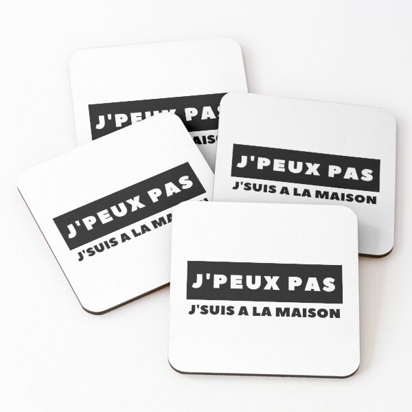 Aperçu de l'œuvre Design J'peux pas j'suis à la maison créée et vendue par sostar.