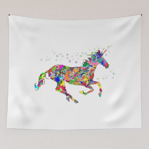 Item preview, BEST SELLER - Gift Colorful Unicorn designed and sold by isurudinushaper.