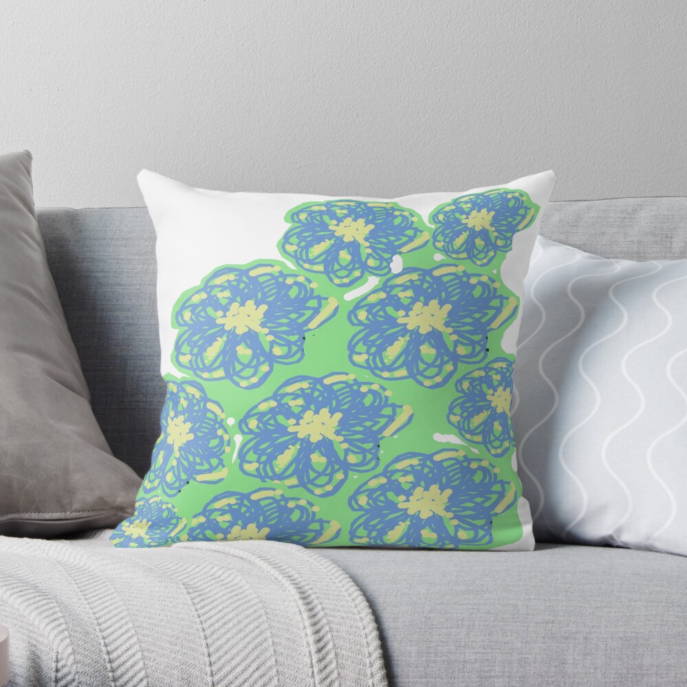 Item preview, Throw Pillow designed and sold by HEVIFineart.