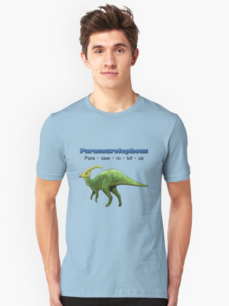 I Love Parasaurolophus Top Dinasour T-Shirt
