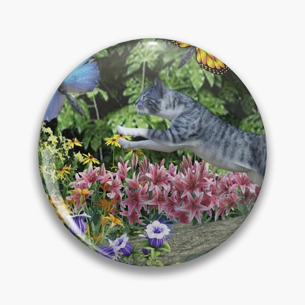 Item preview, Mog Catching Butterflies designed and sold by VikingVisual.