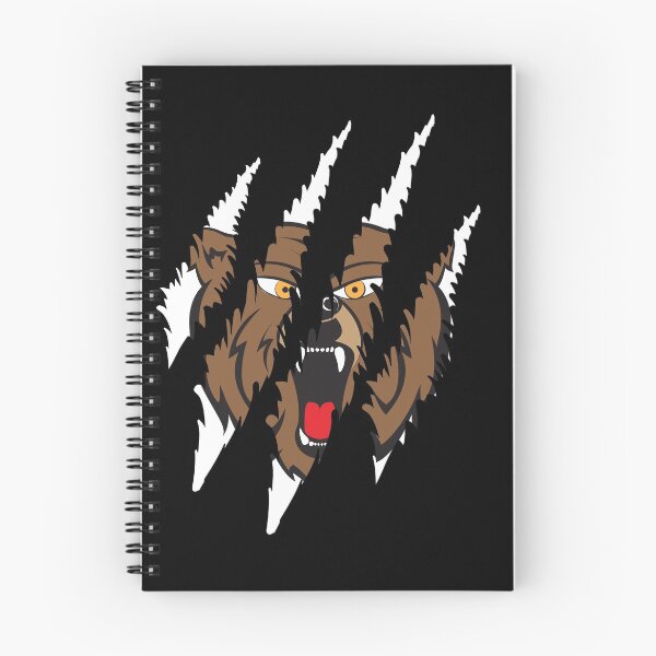 Item preview, Bear with bear motif wilderness predator designed and sold by Svetiik.