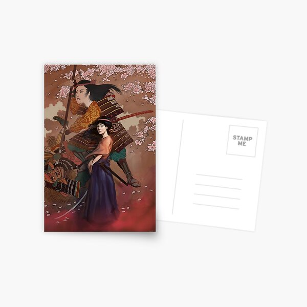 The Spirit of Tomoe Gozen Postcard
