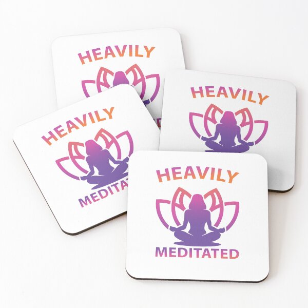Item preview, Heavily Meditated Yoga Shirt, Yoga Tank Top, Meditation Shirt, Namaste T Shirts, Funny Yoga Shirt, Yoga lover gifts, Yoga birthday Present designed and sold by danyc88.