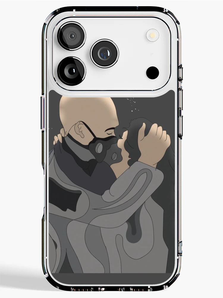Thumbnail 1 of 5, iPhone Case, SAFE KISSING designed and sold by Rococodesigns.