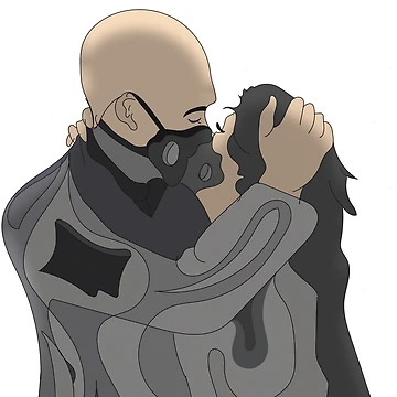 Artwork thumbnail, SAFE KISSING by Rococodesigns