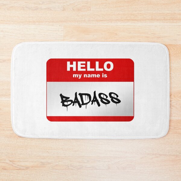 Item preview, Hello my name is Badass designed and sold by Smurnov.