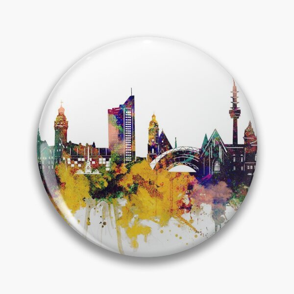 Item preview, leipzig skyline designed and sold by BekimART2.