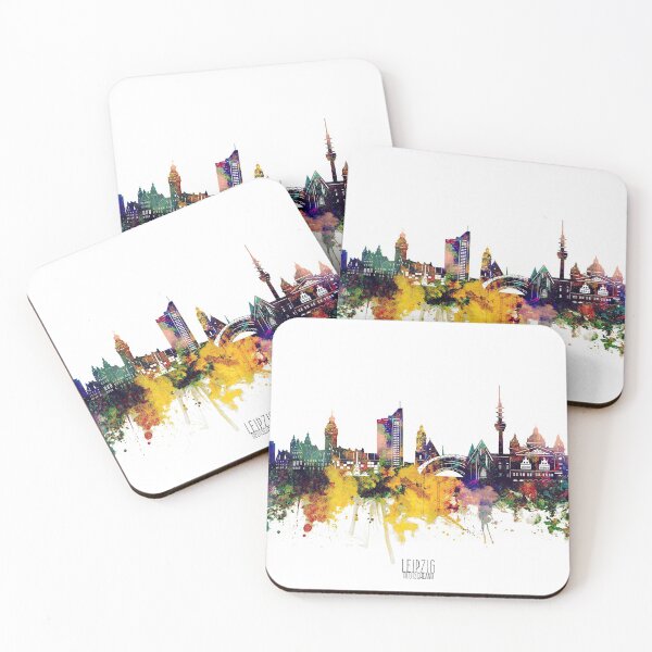 Item preview, leipzig skyline designed and sold by BekimART2.
