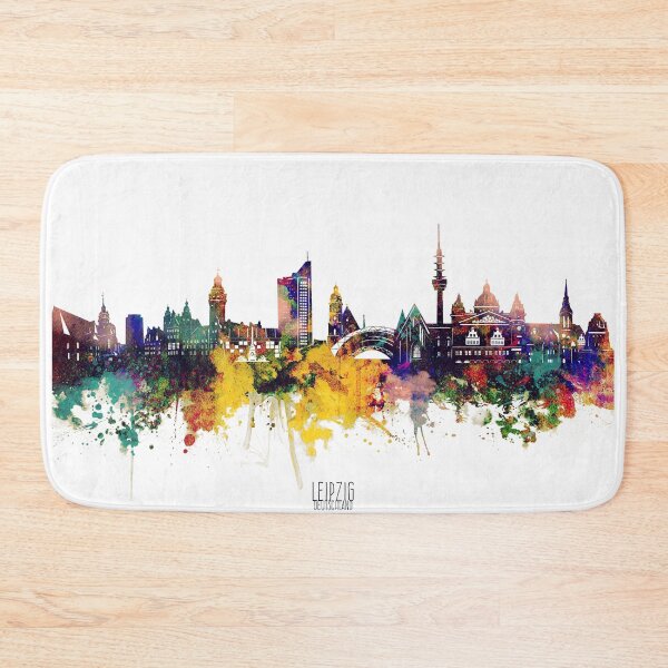 Item preview, leipzig skyline designed and sold by BekimART2.