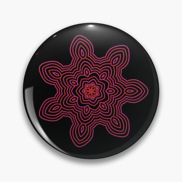 Item preview, Mystic Mandala - red designed and sold by MrsDeeDesigns.