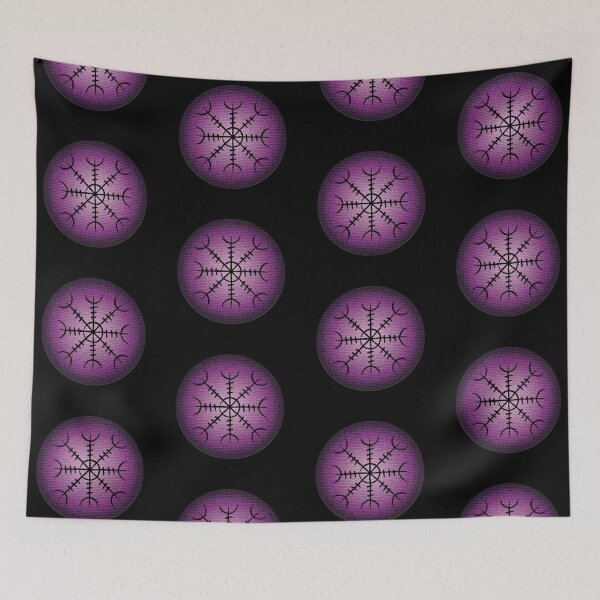 Item preview, Aegishjalmur Viking rune symbol designed and sold by Catcrea.