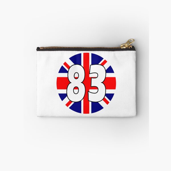 Item preview, UK flag with number 83 - eighty three designed and sold by AllShirts21.