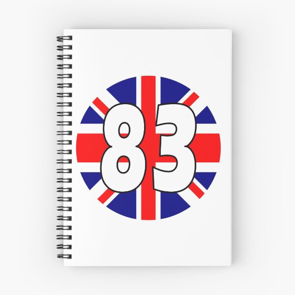 Item preview, UK flag with number 83 - eighty three designed and sold by AllShirts21.