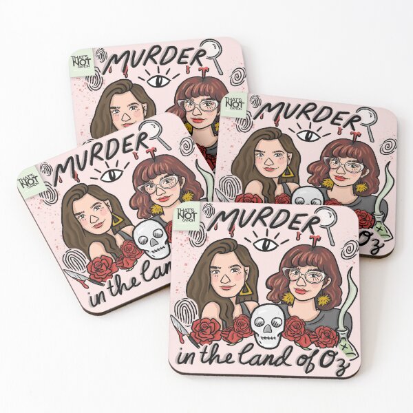 Item preview, Murder in the Land of Oz New Cover designed and sold by thatsnotcanon.