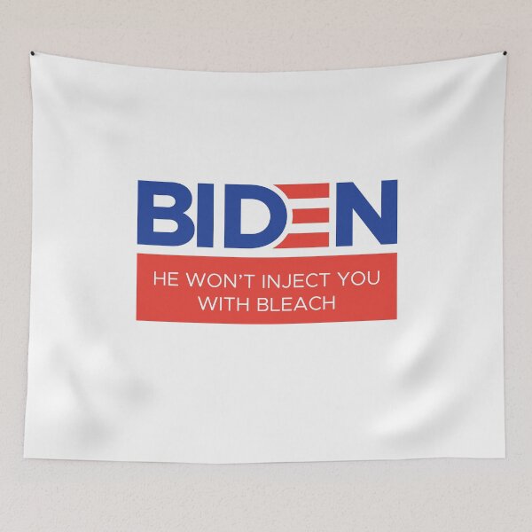 Item preview, Joe Biden Anti Trump Anti-Trump Inject Disinfectant Bleach Injection  designed and sold by The Junto Shop.
