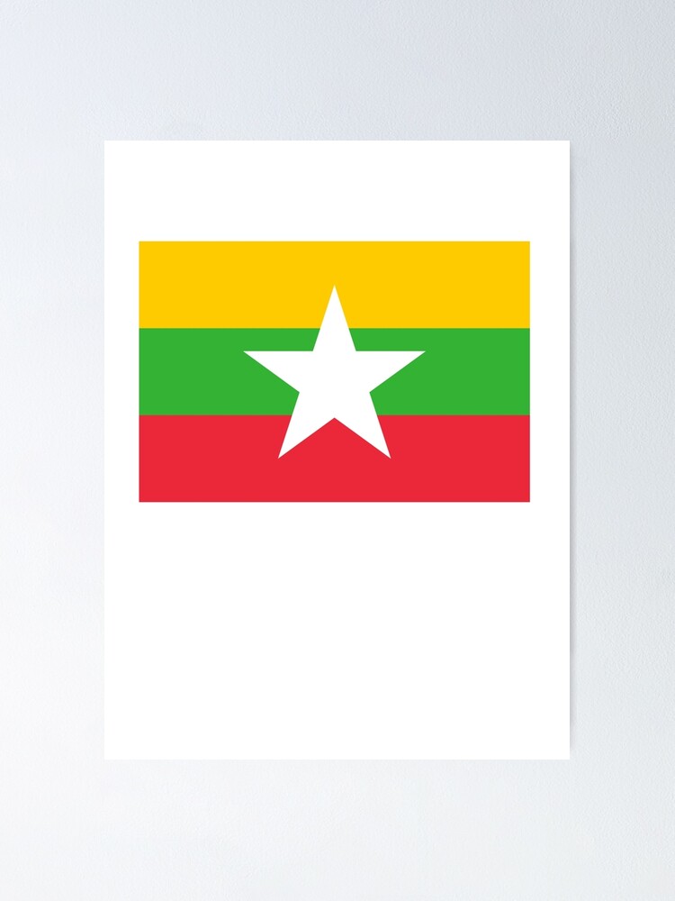 la birmanie drapeau