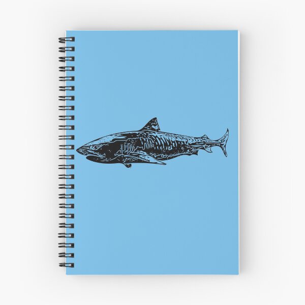 Item preview, Tiger Shark Black Print  designed and sold by designsasstultd.