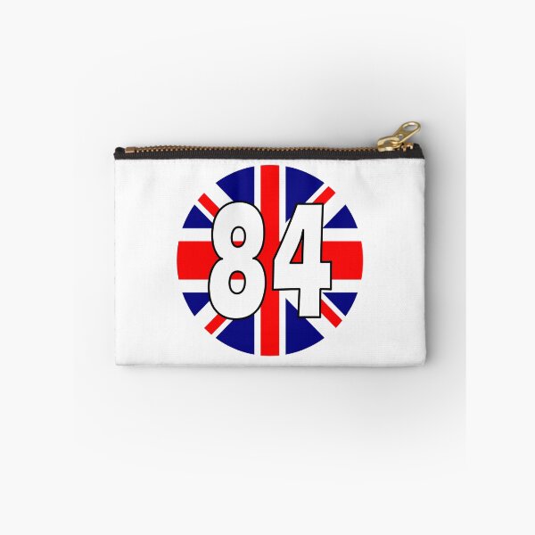 Item preview, UK flag with number 84 - eighty four designed and sold by AllShirts21.