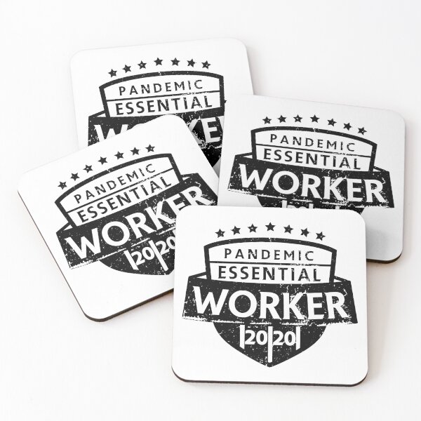 Item preview, Essential Worker 2020 Badge designed and sold by MaiZephyr.