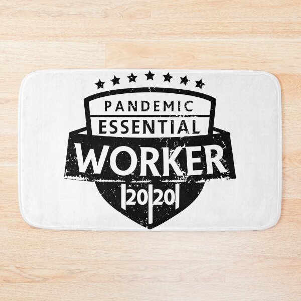 Item preview, Essential Worker 2020 Badge designed and sold by MaiZephyr.