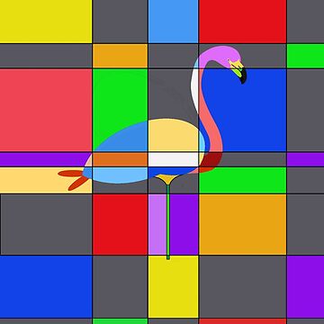 Artwork thumbnail, Mondrian Flamengo by Vk91art