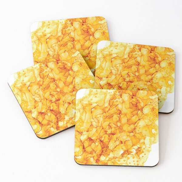 Item preview, Pocket of Sunshine: Original Abstract Alcohol Ink Painting designed and sold by herzart.