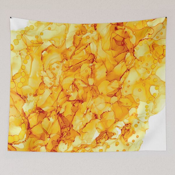 Item preview, Pocket of Sunshine: Original Abstract Alcohol Ink Painting designed and sold by herzart.