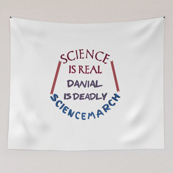 Item preview,  Science is Real! Denial is Deadly! SCIENCE MARCH : cute family gift idea for mom, dad & siblings designed and sold by MODERN DESIGNS.