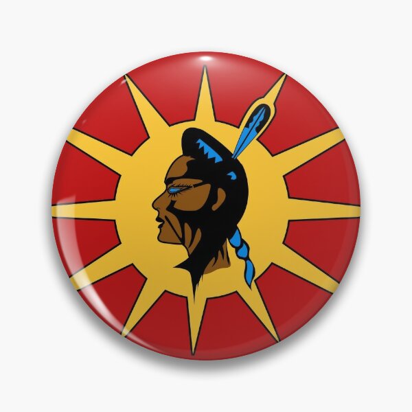 Indian Tribe Pins and Buttons for Sale Redbubble image
