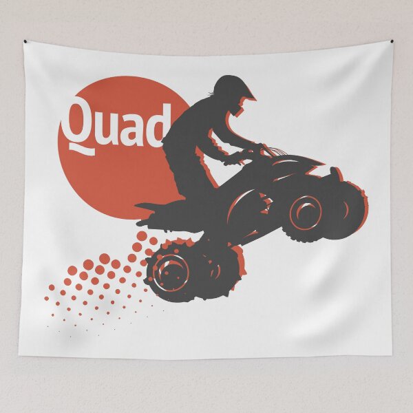 Item preview, Quad motocross bike jumping designed and sold by studio838.